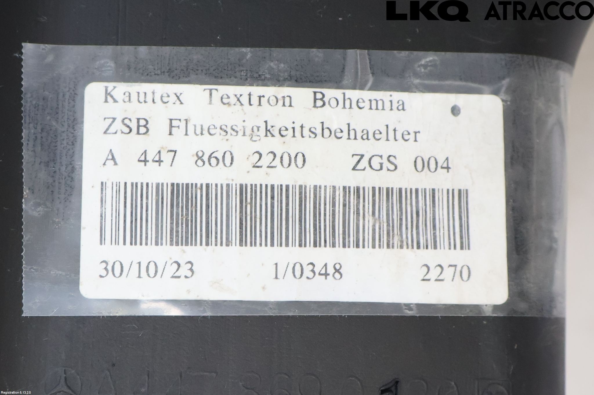 Mercedes-Benz MB VITO/V-KLASS (W640,W447,W448) 14- Spolartank Vindruta