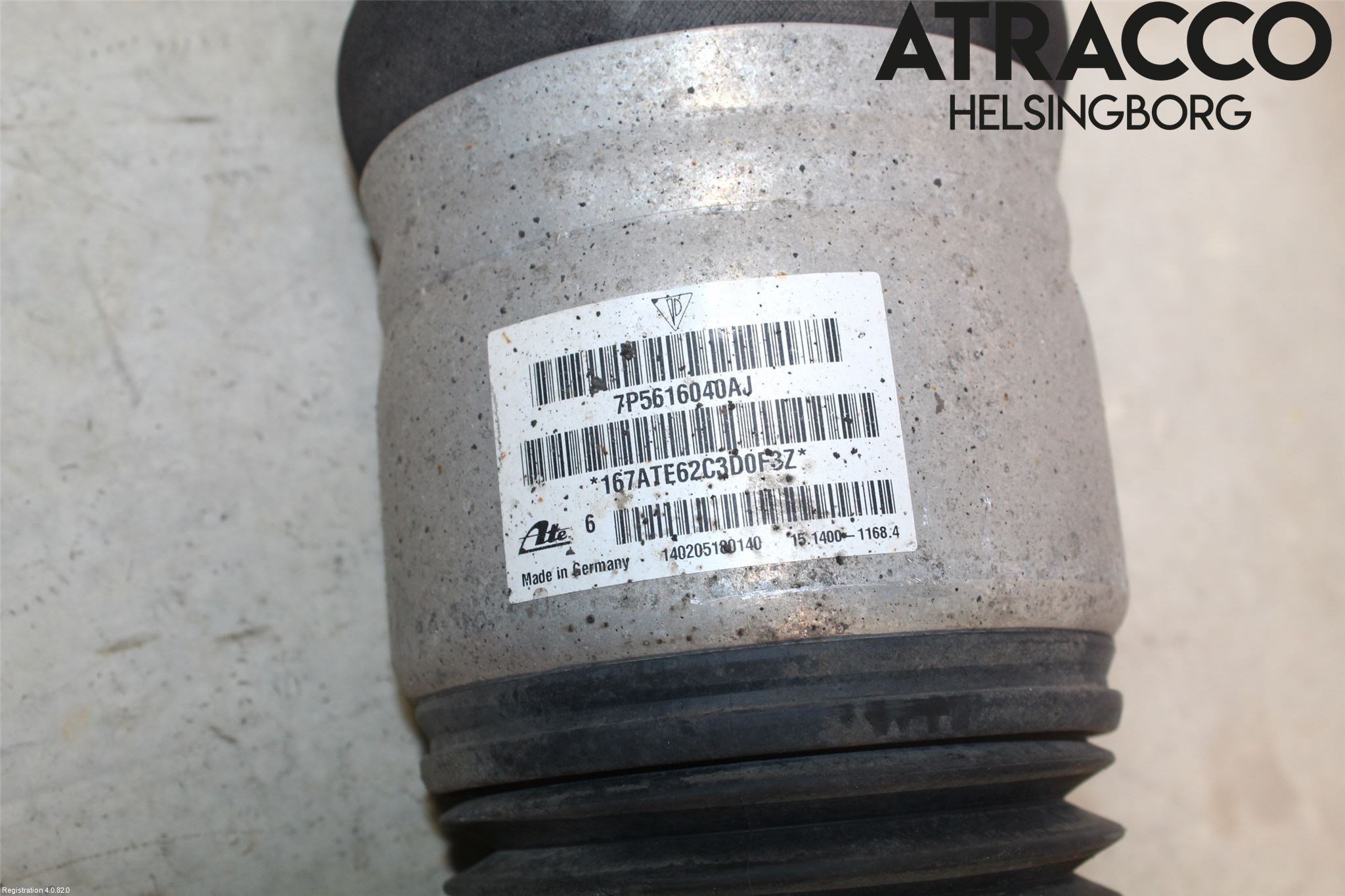 Porsche CAYENNE 03- Fjäderben Fram Höger