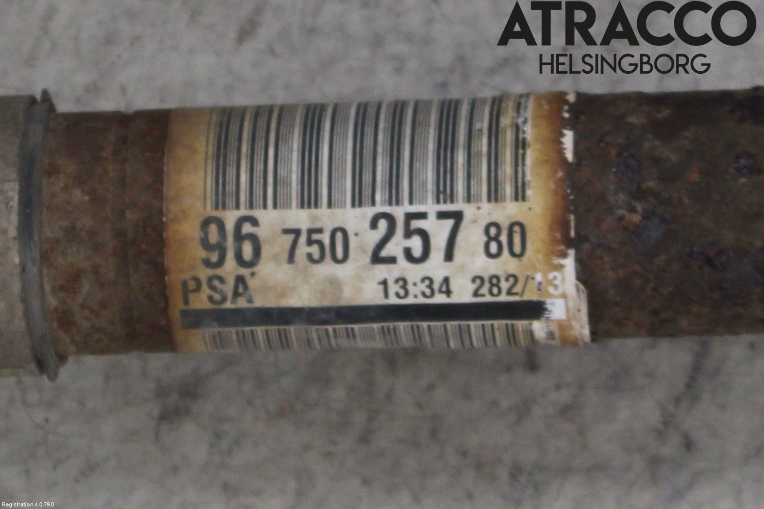 Citroen C4 PICASSO 14-18 Drivaxel Fram Höger
