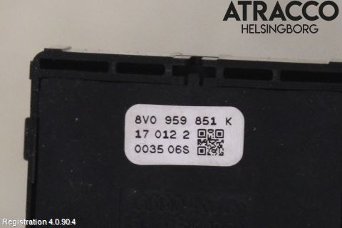 Audi A3/S3 8V 13-20 Strömställare Elhiss