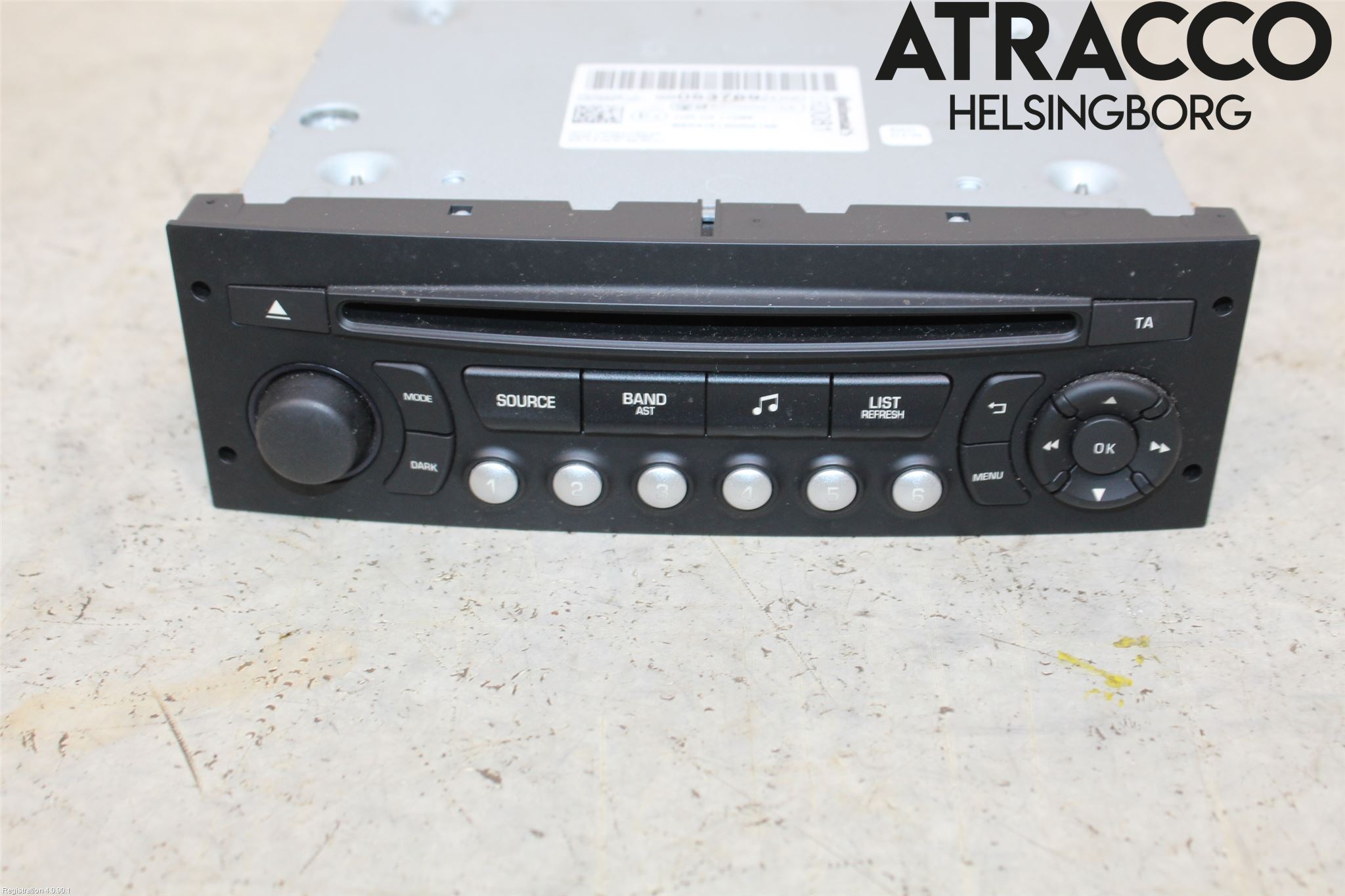 Citroen C5 08-17 Cd Radio - Multimediapanel