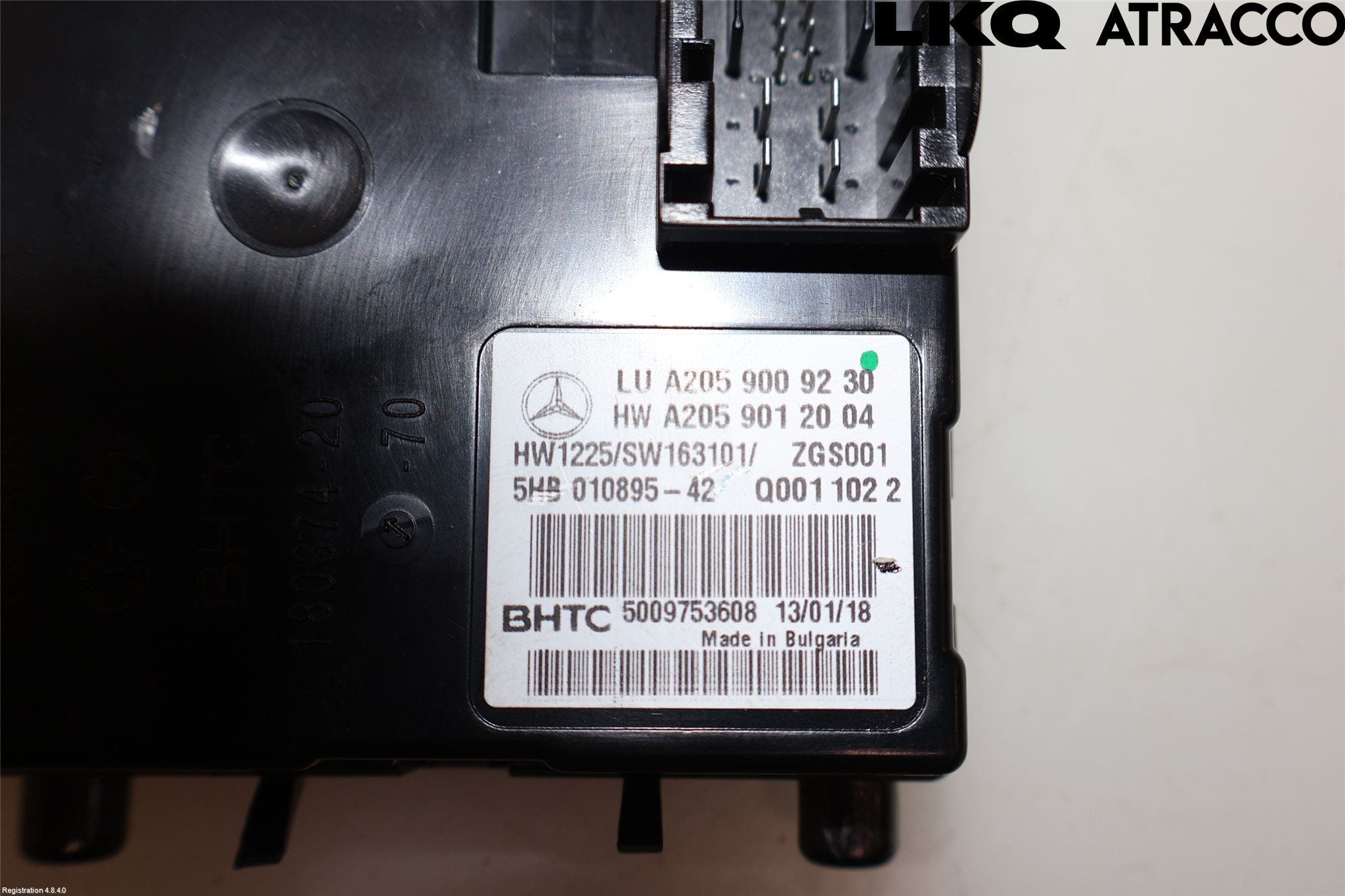 MB GLC-KLASS (X253/C253) 15-22 Ac Styrenhet Ac Manöveren