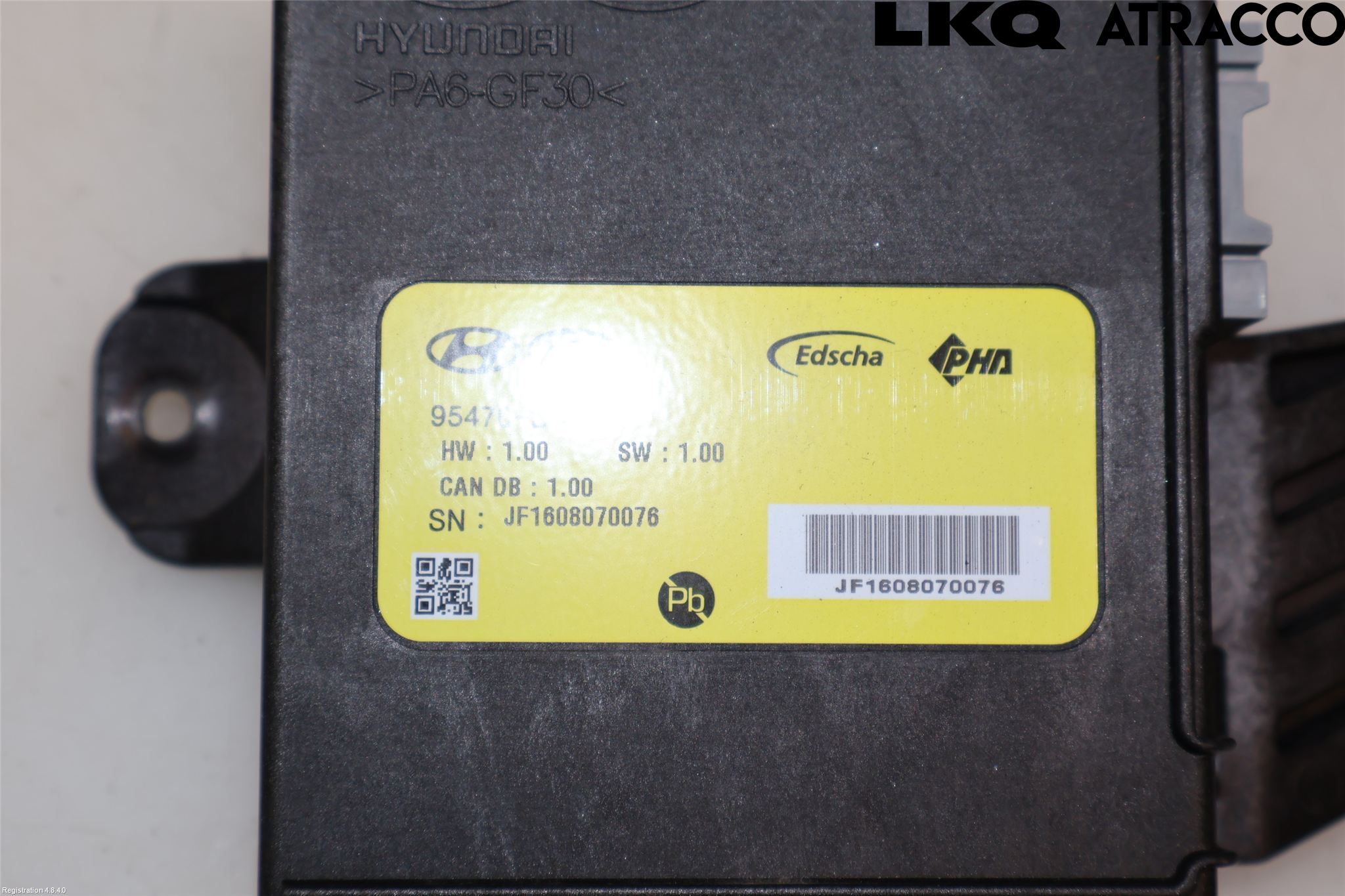 Kia OPTIMA 16-20 Styrenhet Baklucka