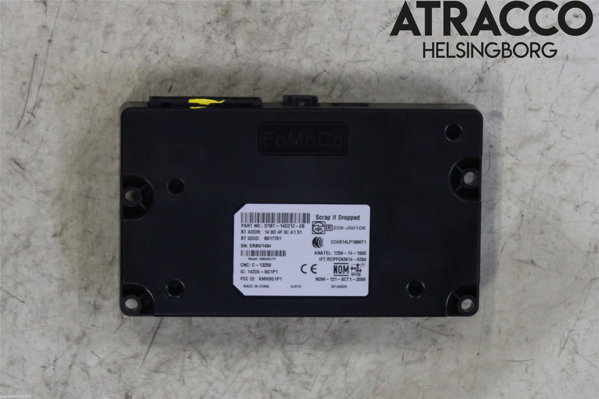 Ford FIESTA 13-17 Styrenhet Övrigt