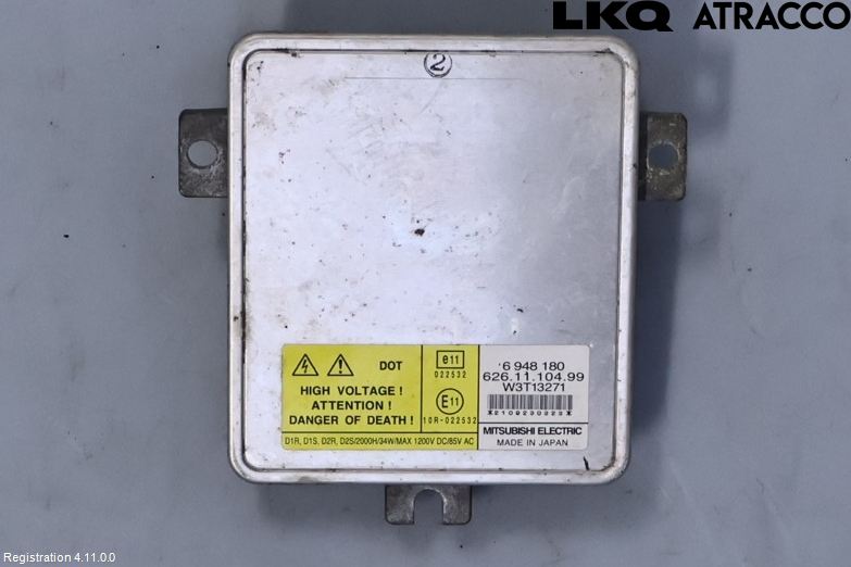 Volvo V70 08-13 Styrenhet Strålkastare