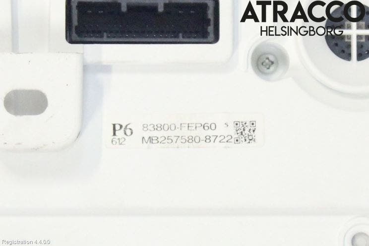 Toyota COROLLA 19- Instrument Komb