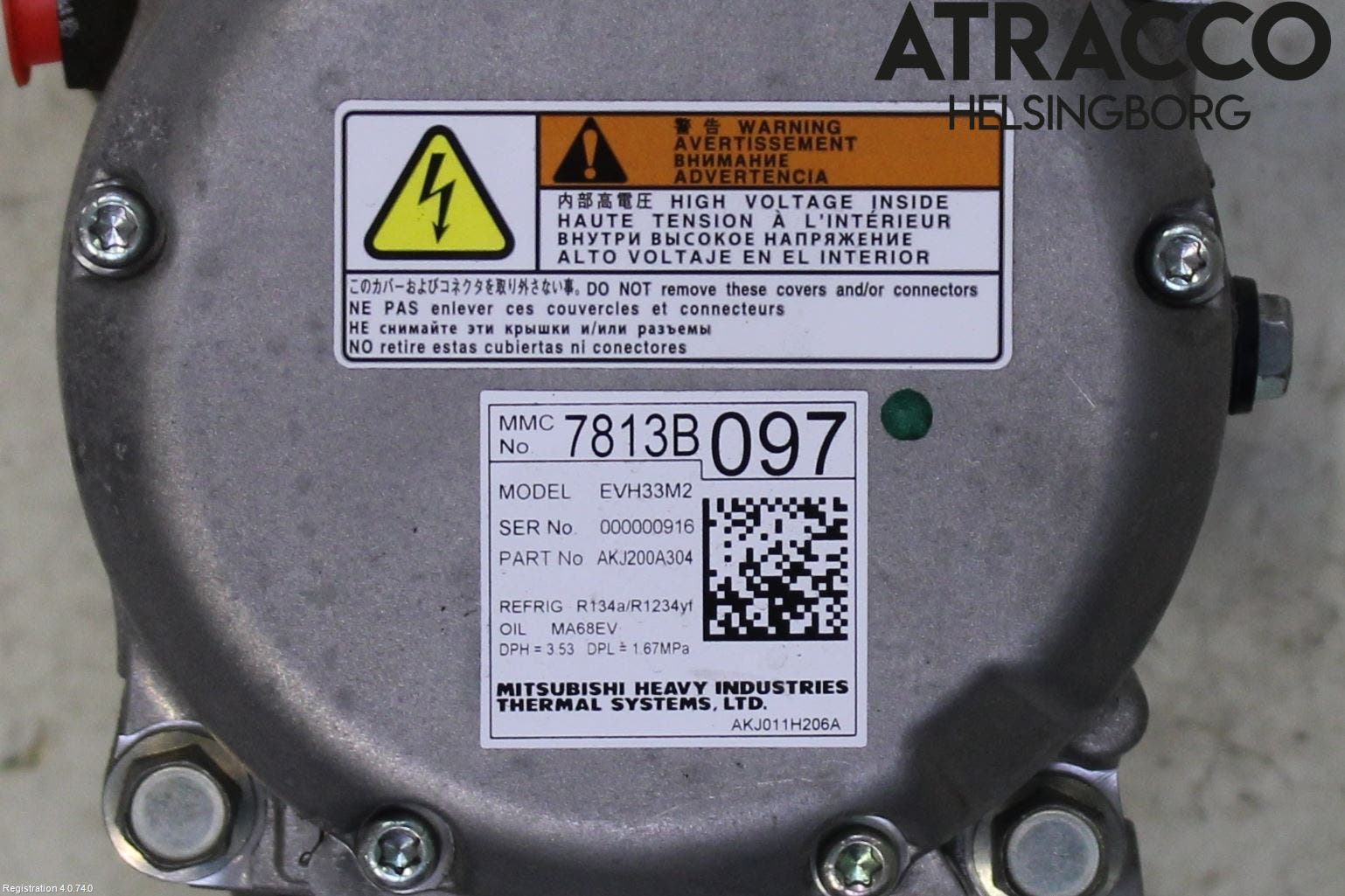 Mitsubishi OUTLANDER 13-21 Ac Kompressor