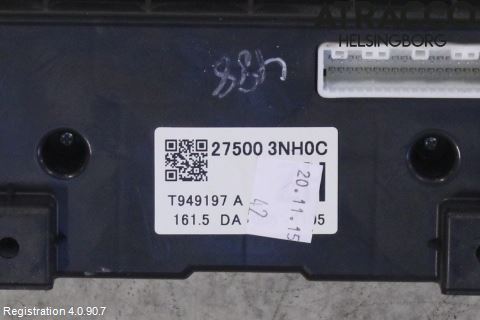 Nissan LEAF 11-17 Ac Styrenhet Ac Manöveren