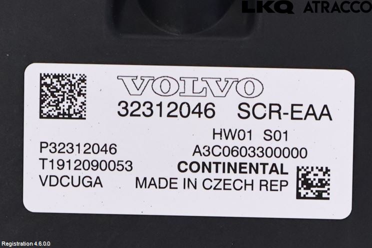 Volvo V60 19- Styrenhet Avgasrening