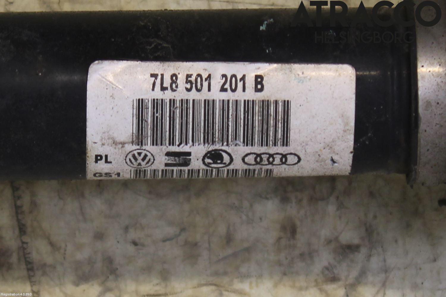 Audi Q7/SQ7 Drivaxel Bak Höger