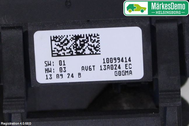 Ford KUGA 13-16 Strömställare Ljus