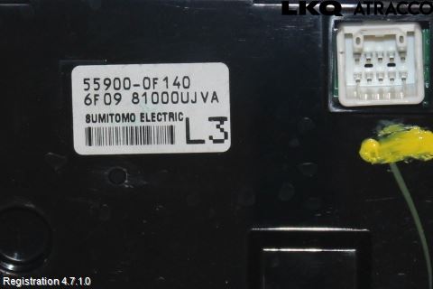 Toyota VERSO 09-18 Ac Styrenhet Ac Manöveren