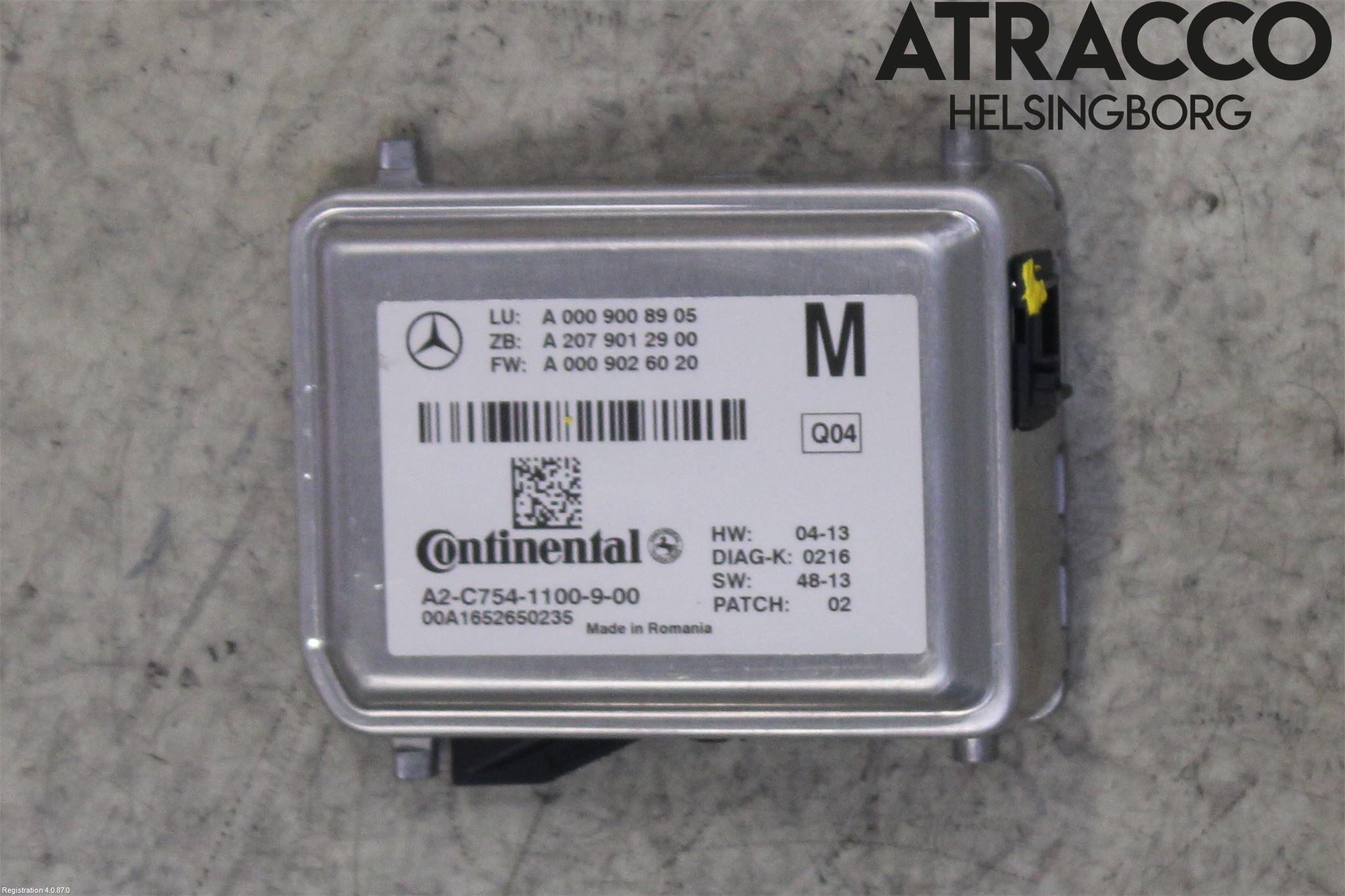 Mercedes-Benz MB VITO/V-KLASS (W640,W447,W448) 14- Sensor Aktivt Kollisionsskydd