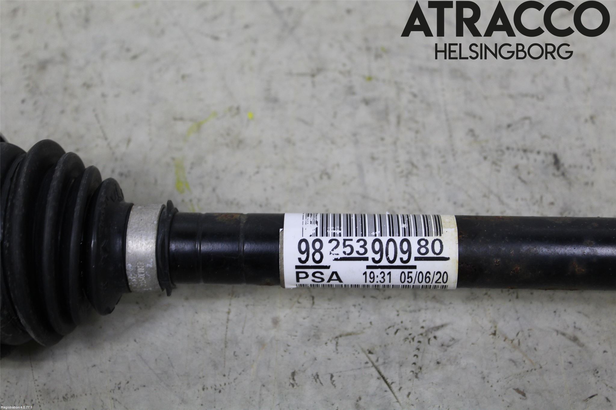 Peugeot 208/E-208 20- Drivaxel Fram Höger