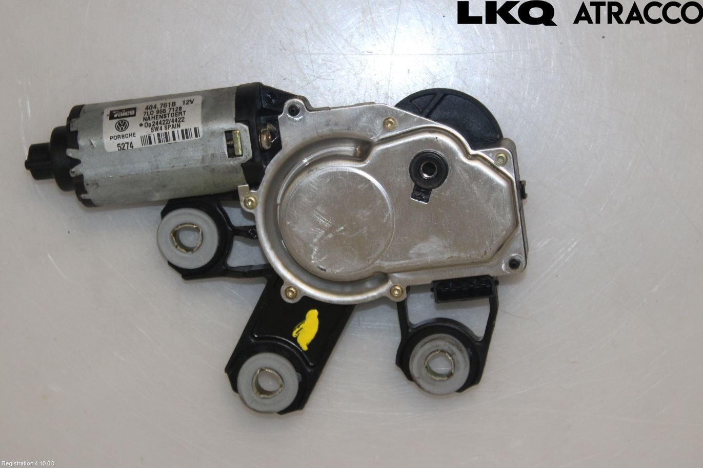 Porsche CAYENNE 03- Torkarmotor Baklucka