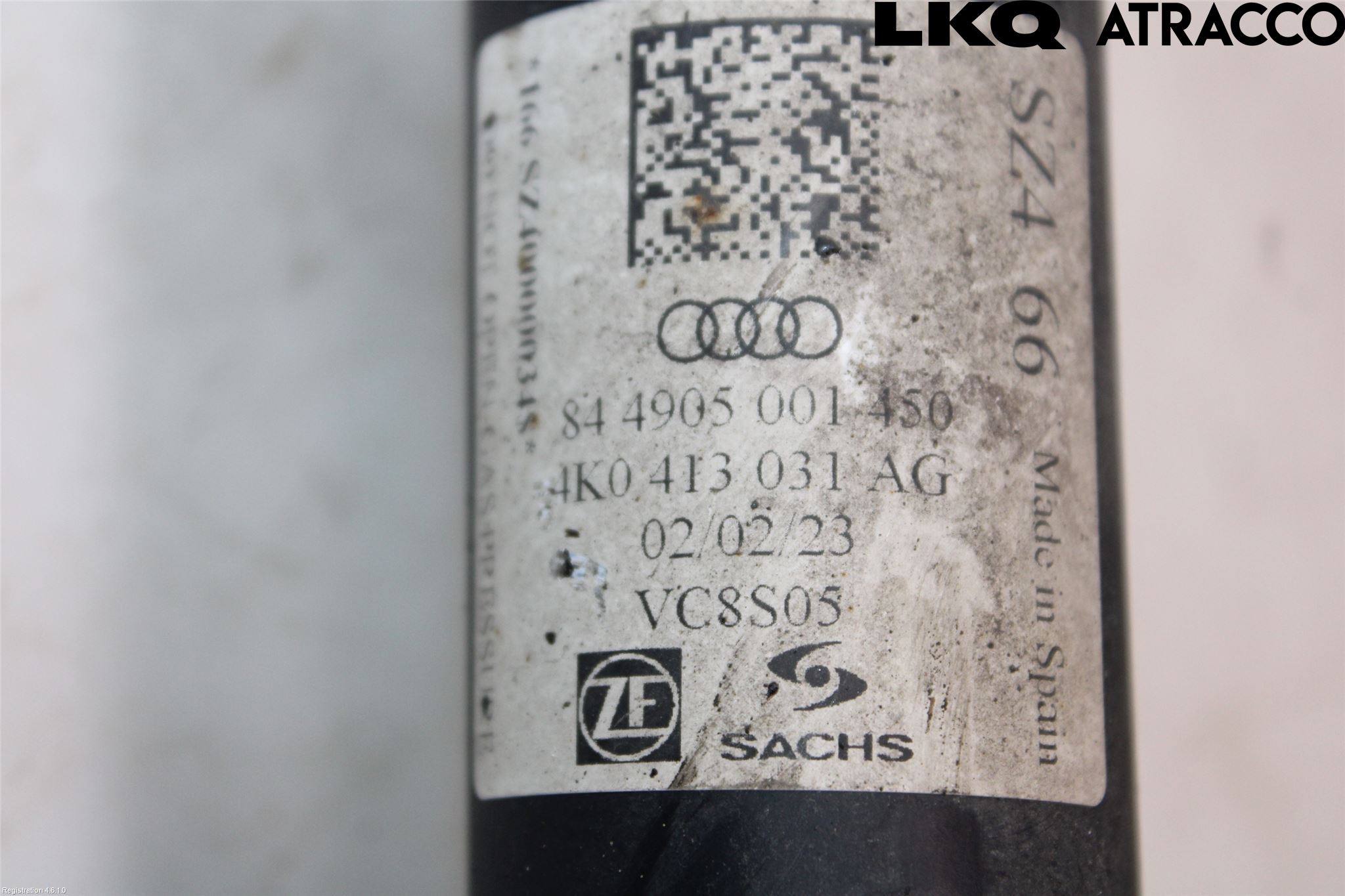 Audi A6 F2/C8 19- Fjäderben Fram Höger