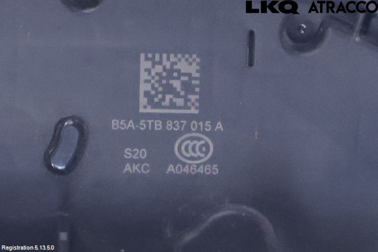 Volkswagen VW GOLF / E-GOLF VII 13-20 Låskista-Dörrlås
