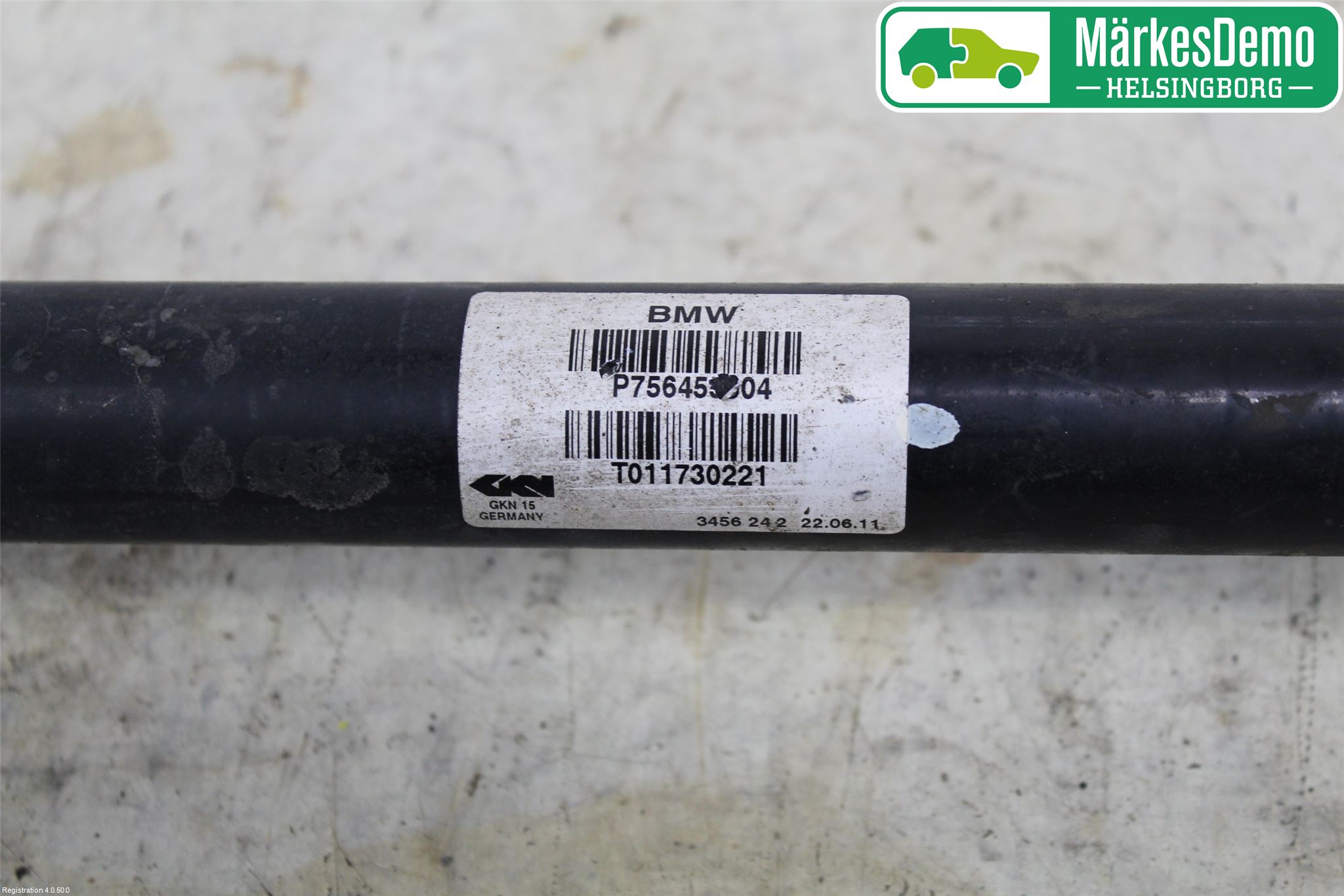 BMW X6 E71/E72   08-14 Drivaxel Bak Höger