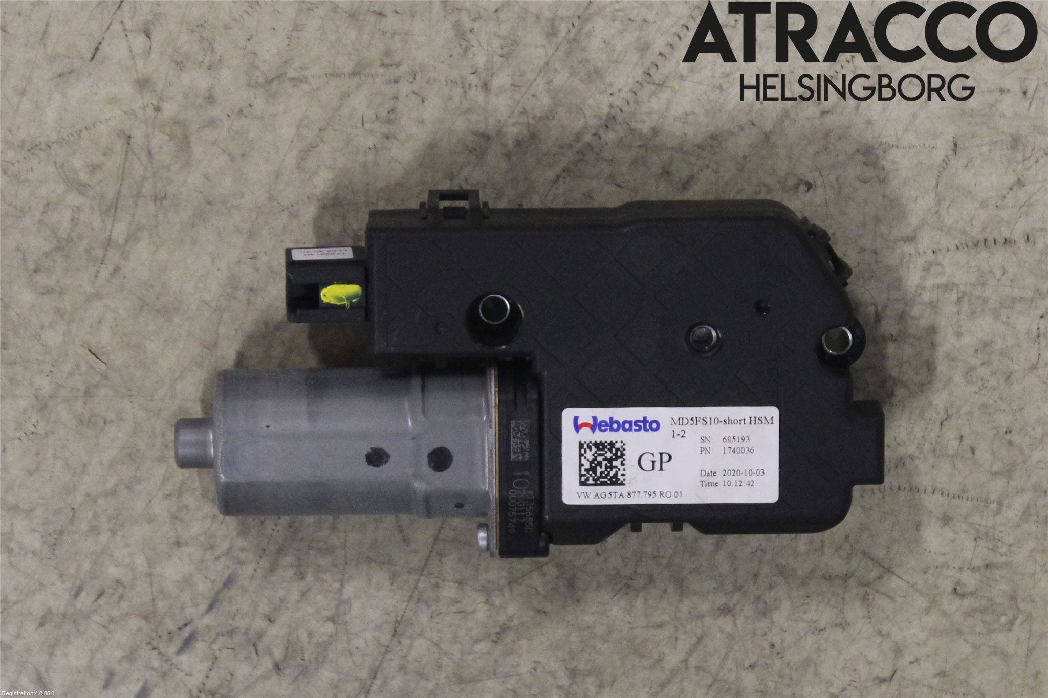 Volkswagen VW TOURAN 16- Taklucksmotor