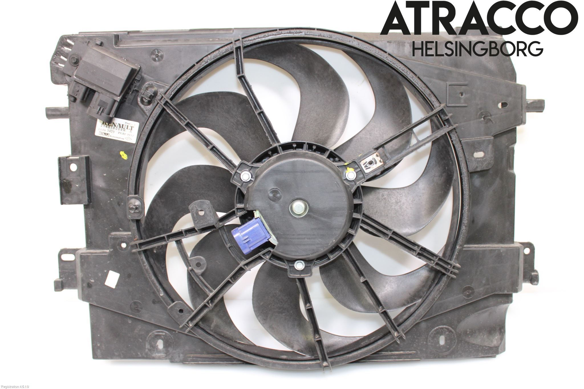 Renault CAPTUR 13-19 Kylfläkt El