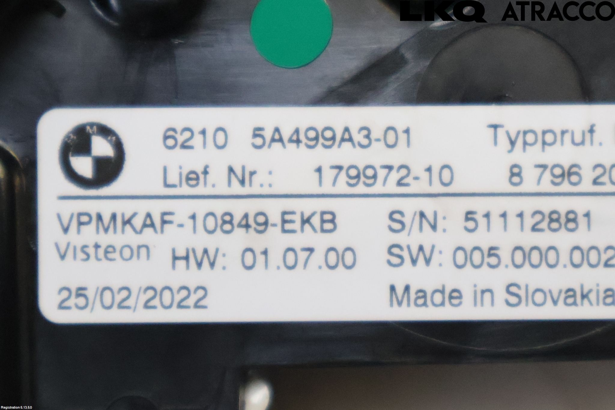 Mini COUNTRYMAN F60 17-23 Instrument Komb
