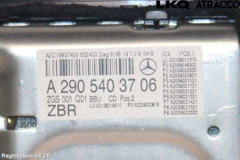 Mercedes-Benz MB AMG GT (C190/R190) 14-22 Instrument Komb