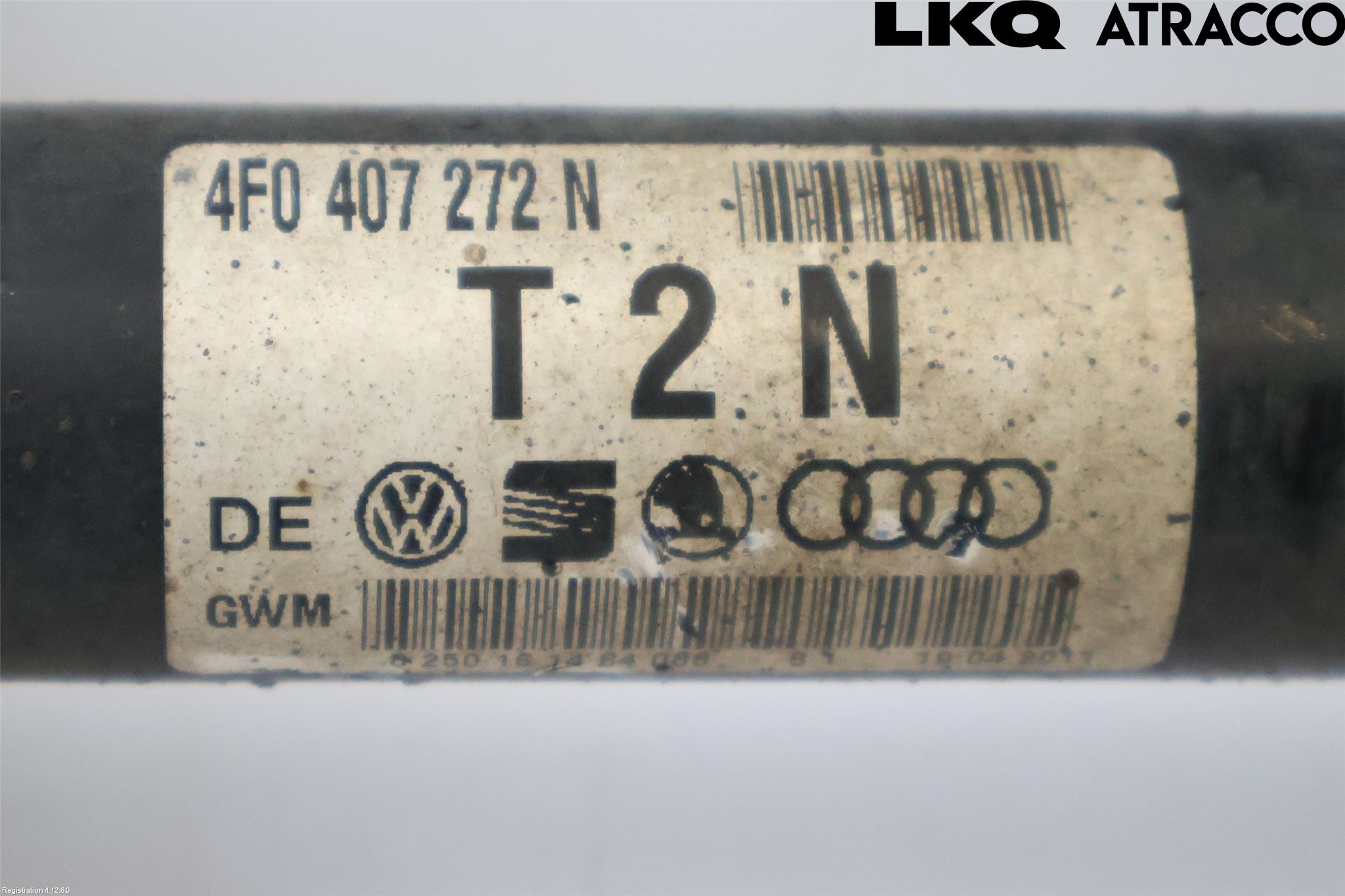 Audi A6/S6     05-11 Drivaxel Fram Höger