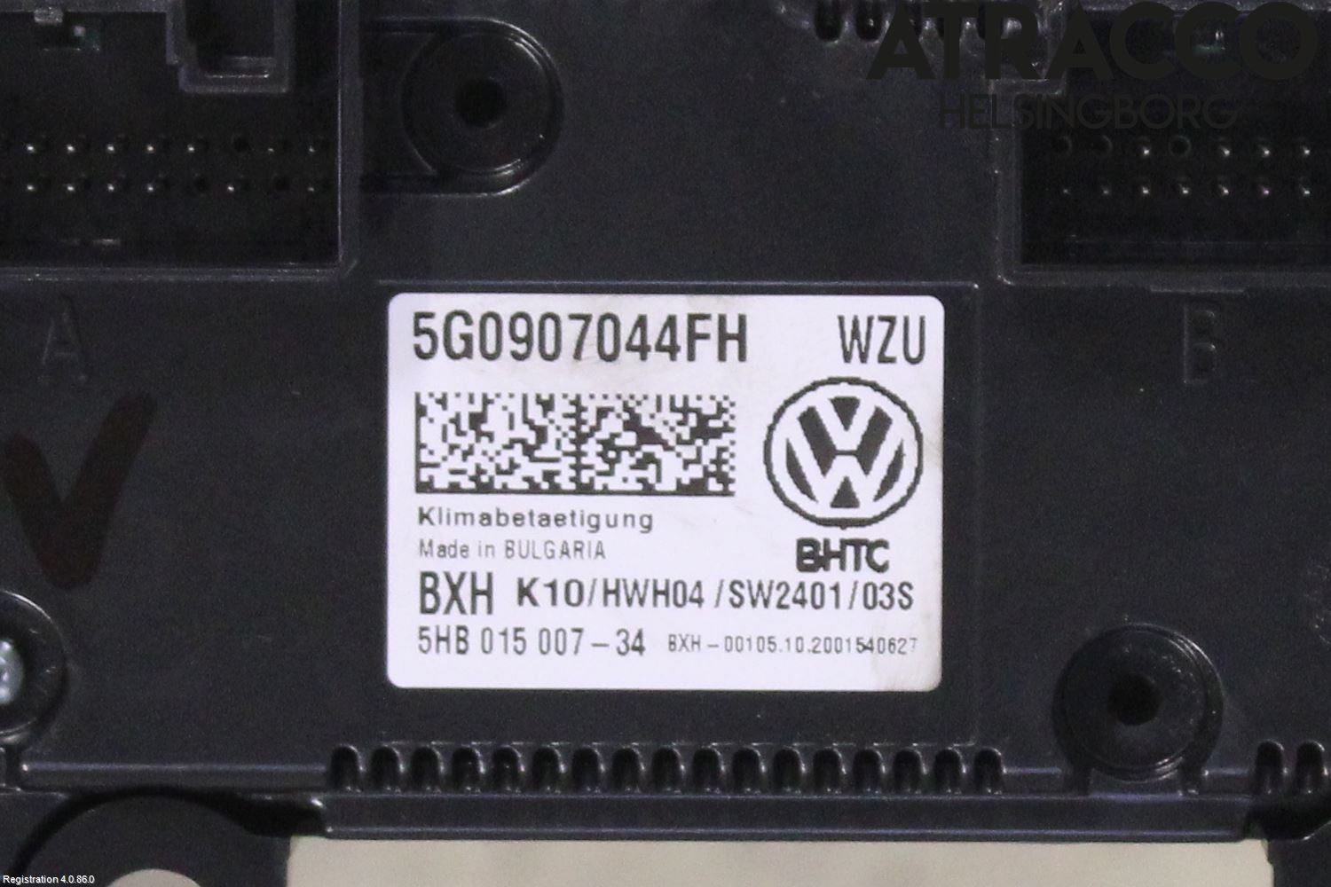 Volkswagen VW TOURAN 16- Ac Styrenhet Ac Manöveren