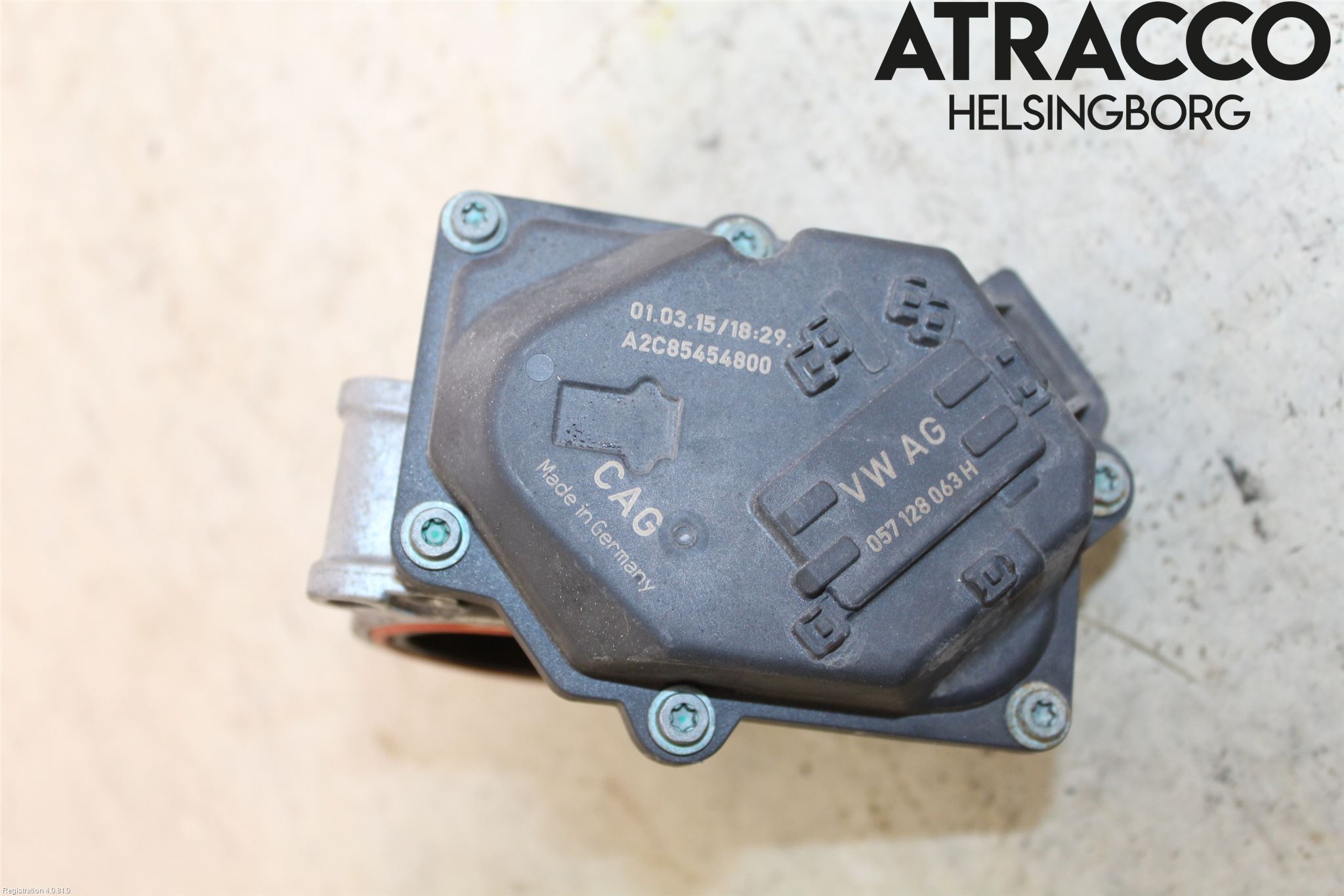 Porsche CAYENNE 03- Injspjällhus