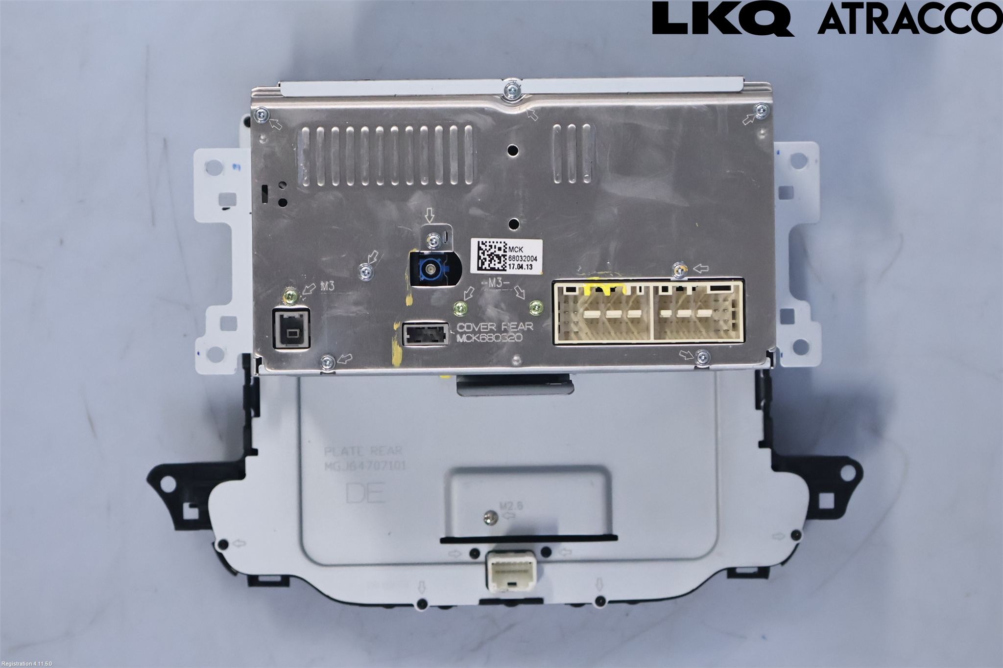 Kia NIRO (DE) 17-22 Cd Radio - Multimediapanel
