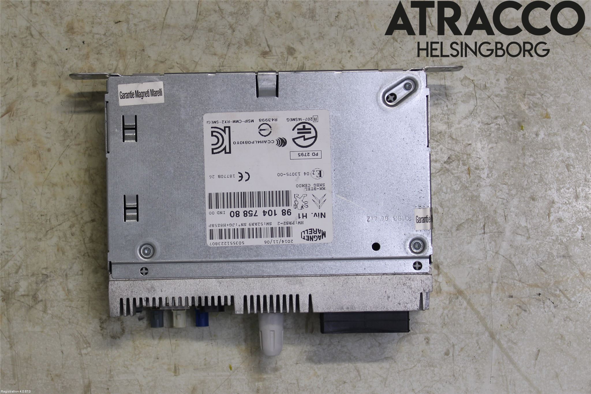 Peugeot 308 14-21 Radio