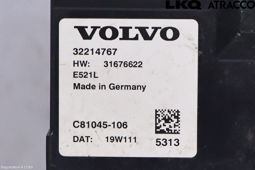 Volvo V90 CROSS COUNTRY 17->> Styrenhet Baklucka