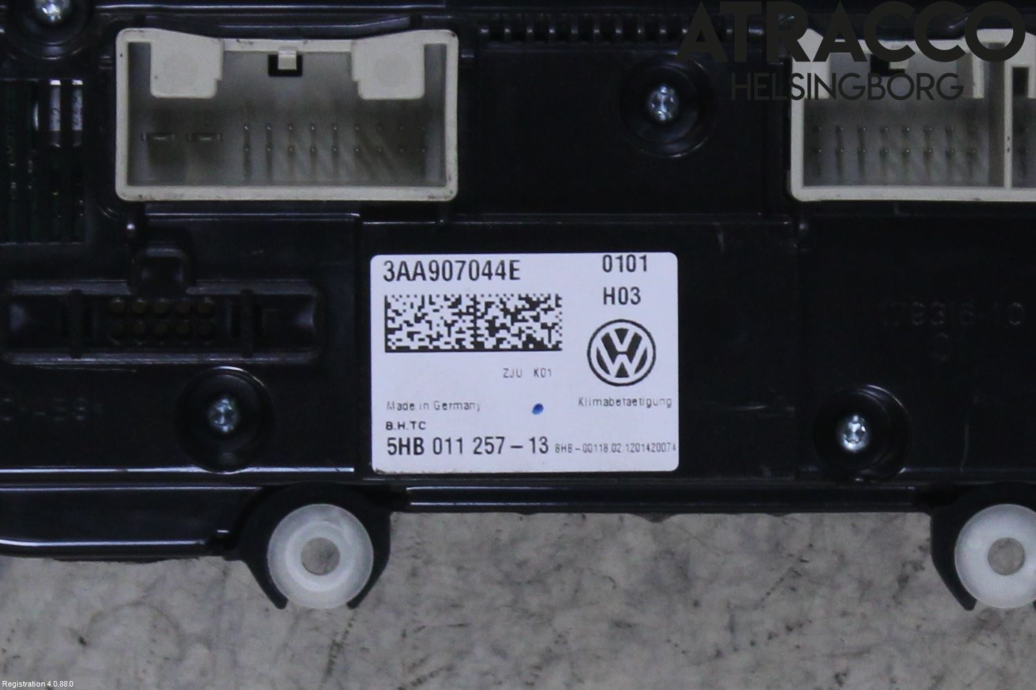 Volkswagen VW PASSAT 11-14 Ac Styrenhet Ac Manöveren