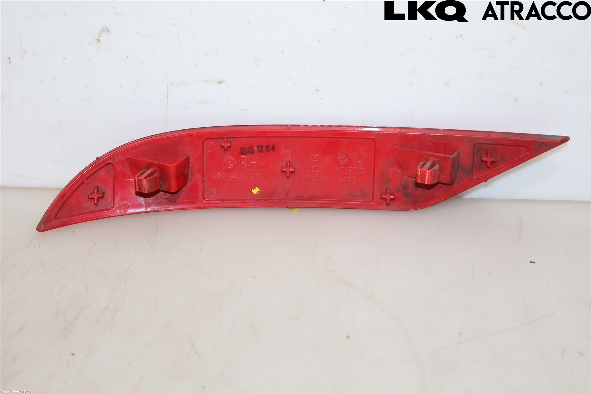 Volkswagen VW TOURAN 10-15 Dimljus/Reflex Bak