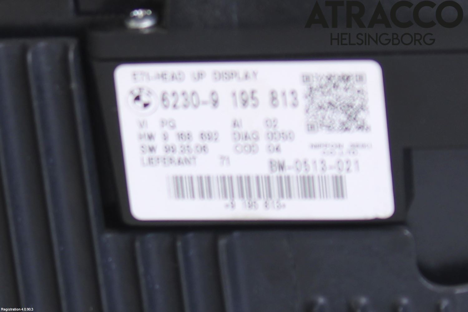 BMW X6 E71/E72   08-14 Instrument Komb