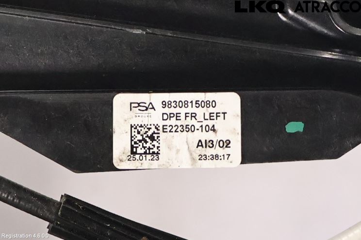 Opel ASTRA L 22- Fönsterhiss El Kompl