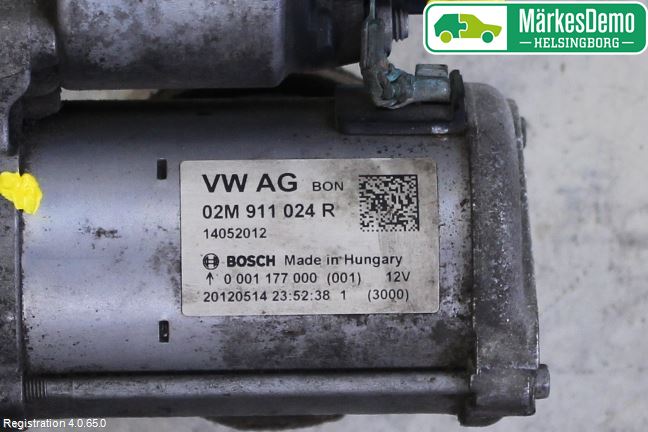 Seat Mii / Mii electric Startmotor