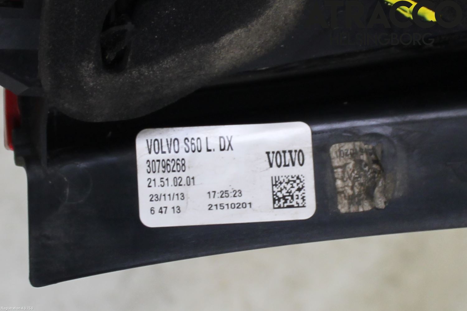 Volvo S60 14-18 Bakljus Höger