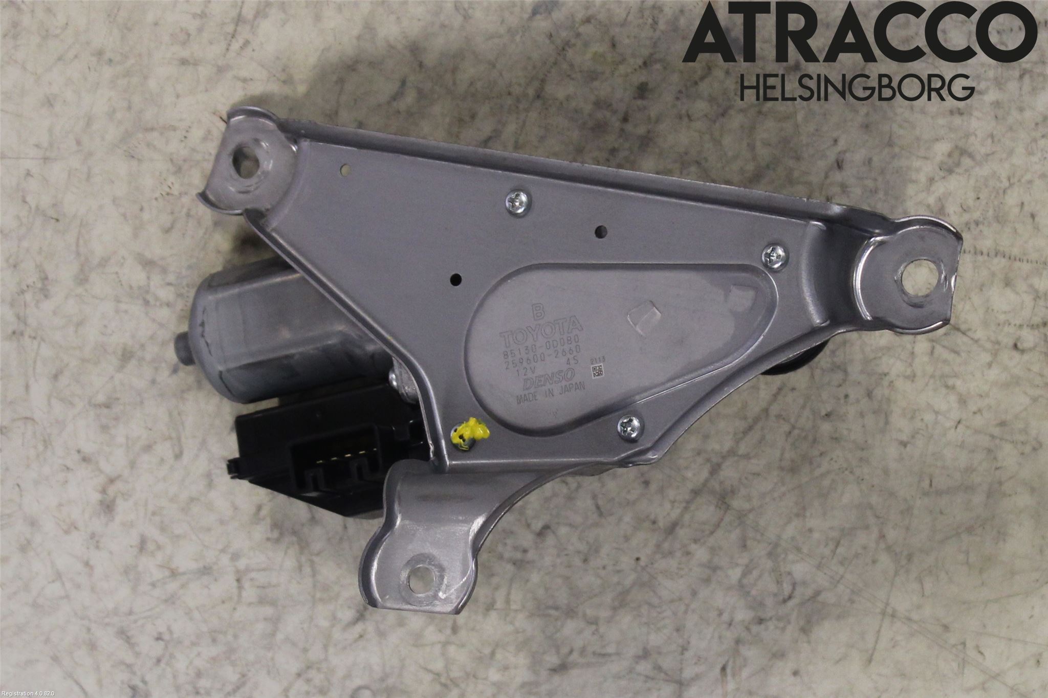 Toyota YARIS XP130 15-20 Torkarmotor Baklucka
