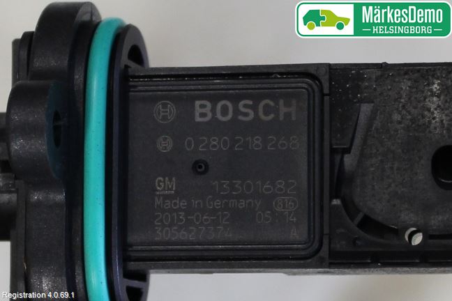 GM CHEVROLET ORLANDO Injluftmassamätare