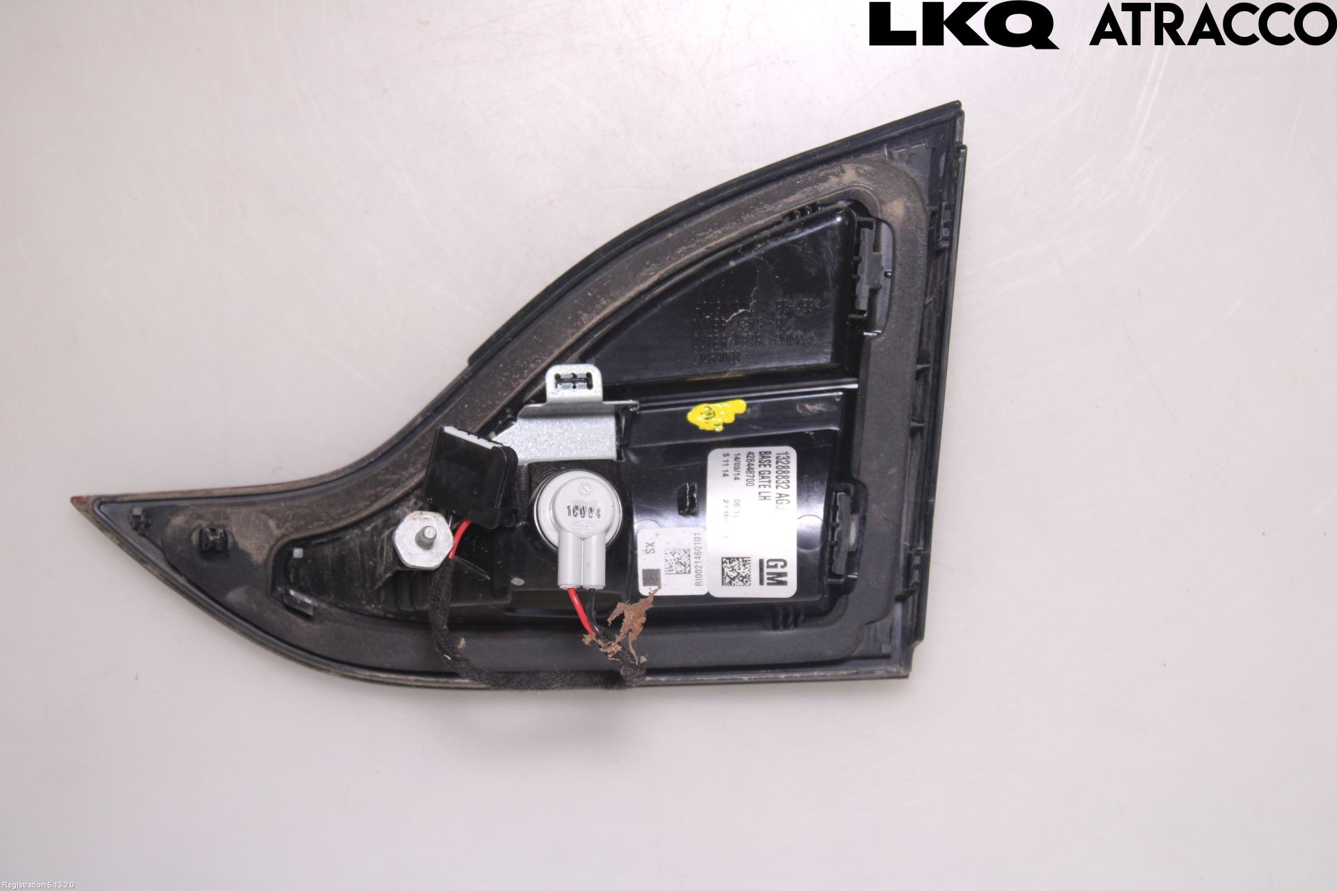 Opel ZAFIRA C 12-19 Bakljus Lucka Vä