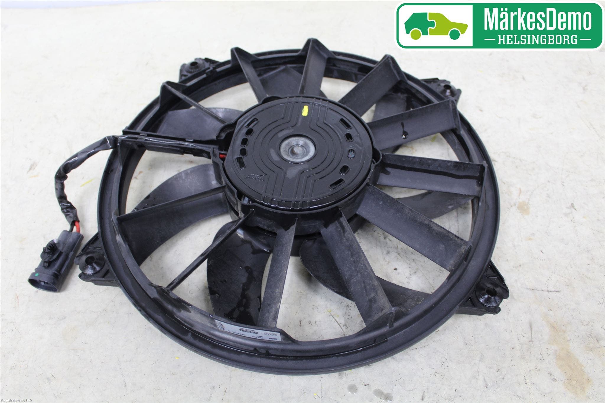 Peugeot 3008 09-16 Kylfläkt El