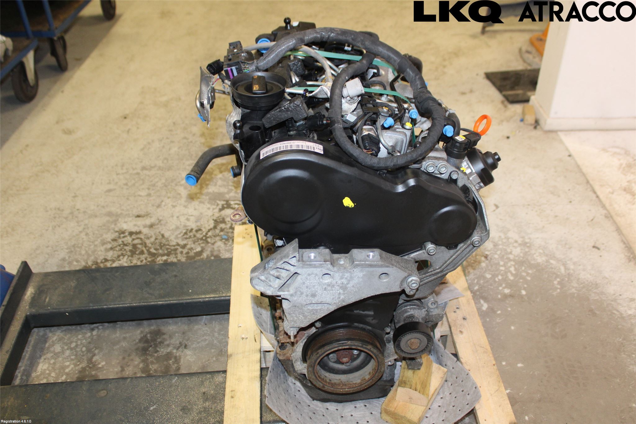 Volkswagen VW GOLF VI 09-13 Motor Diesel