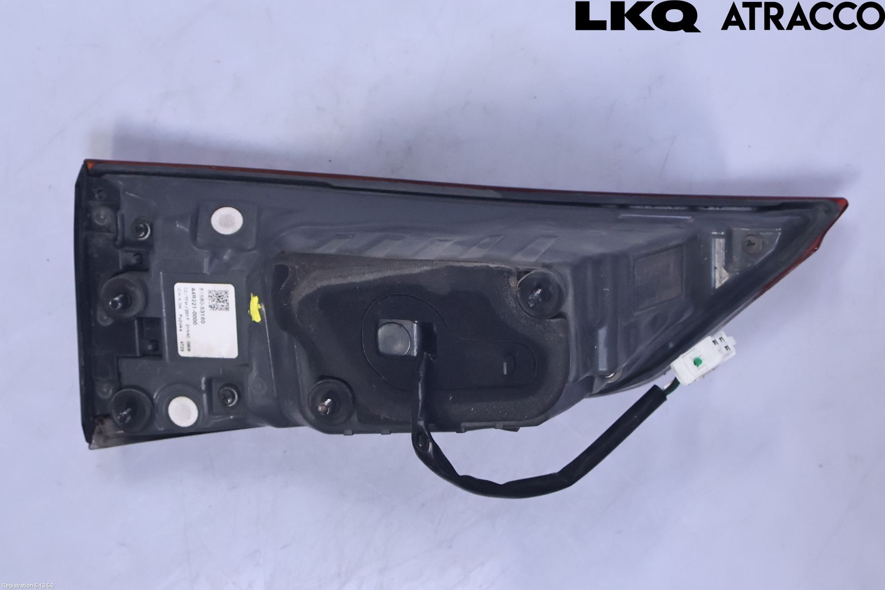 Lexus IS 250/350 14-20 Bakljus Lucka Hö