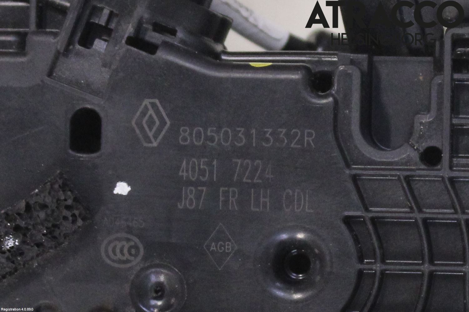 Renault CAPTUR 13-19 Centrallåsmotor Vänster