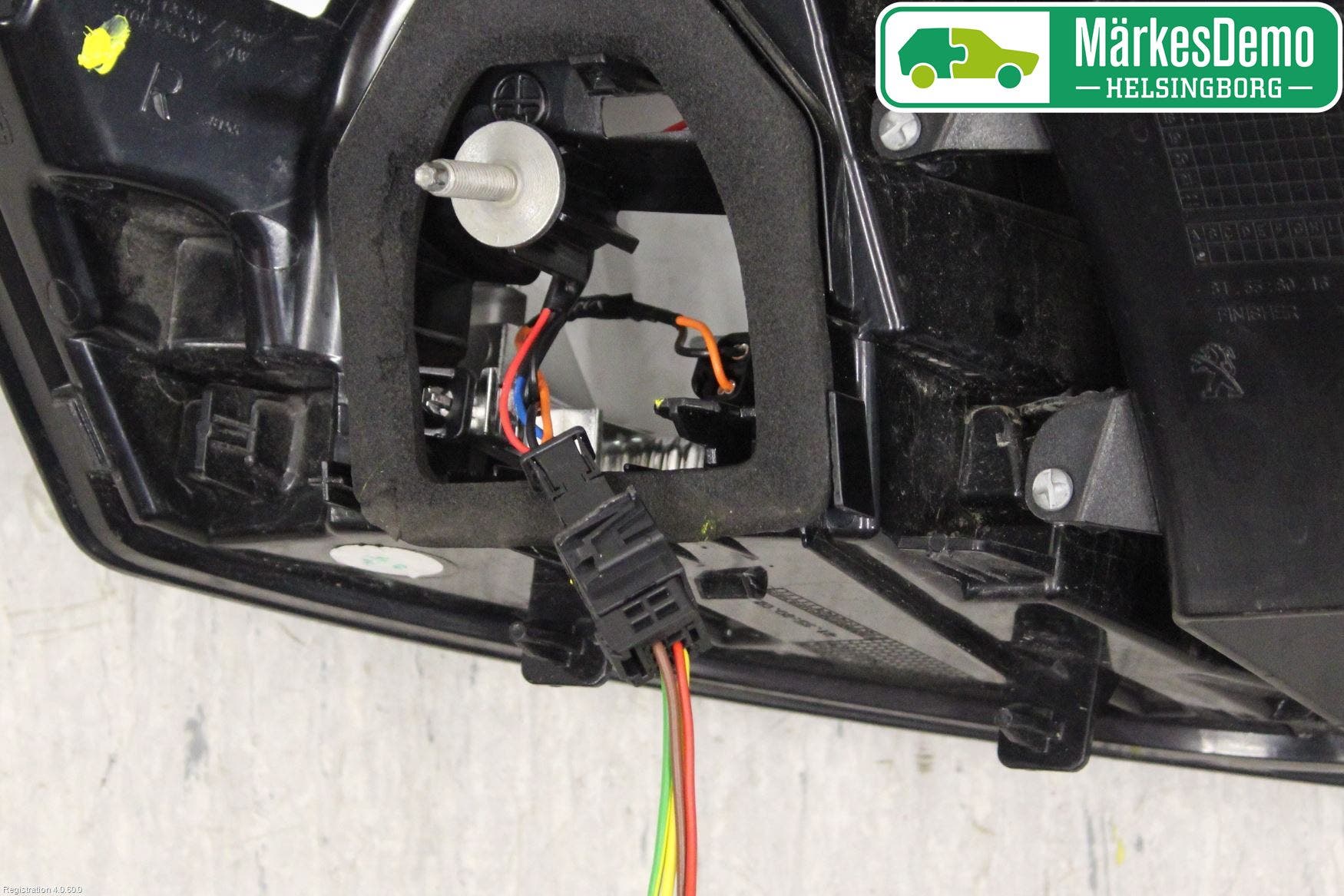 Peugeot 3008 17-24 Bakljus Höger