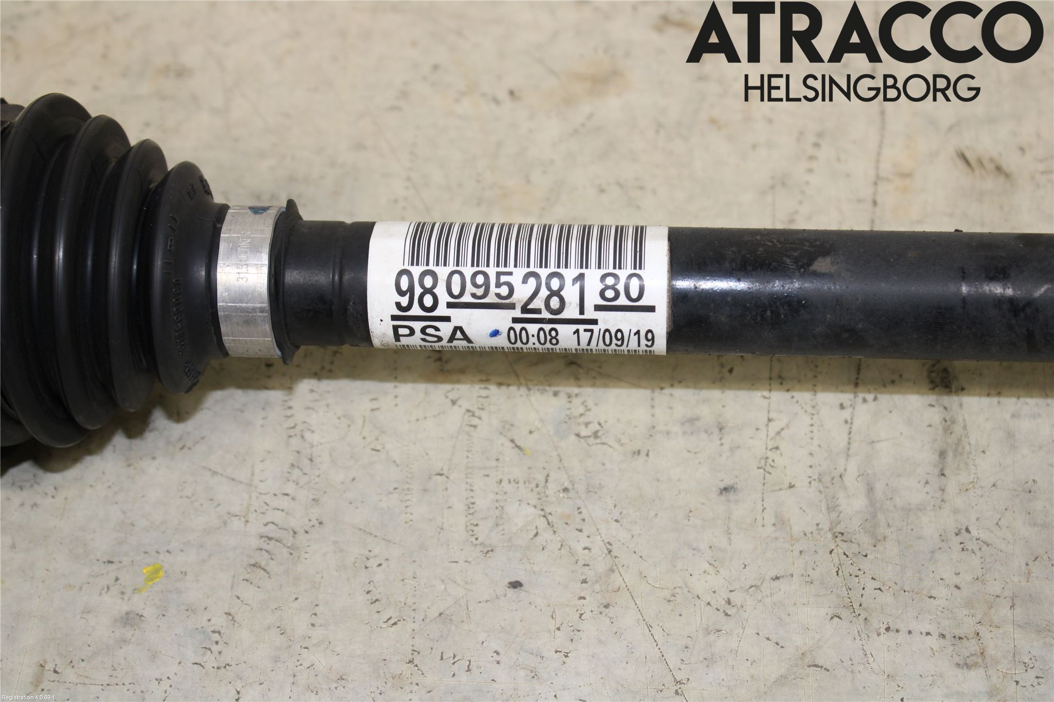 Peugeot 308 14-21 Drivaxel Fram Höger