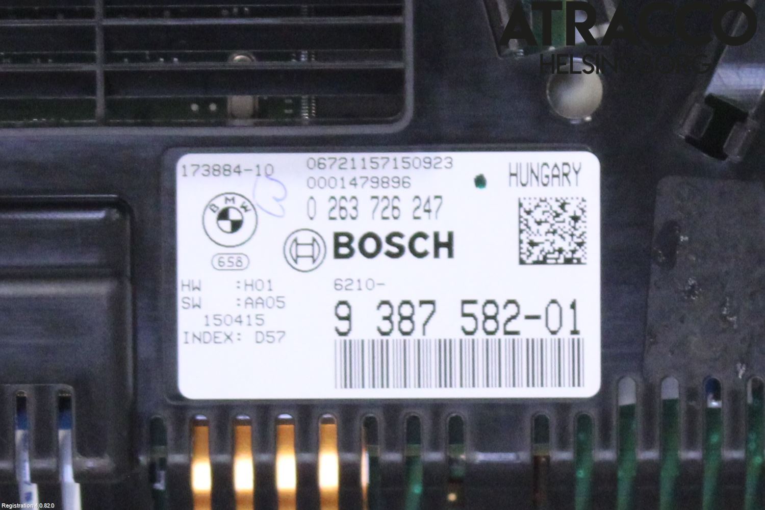 BMW 5 F10/F11/F18 09-17 Instrument Komb
