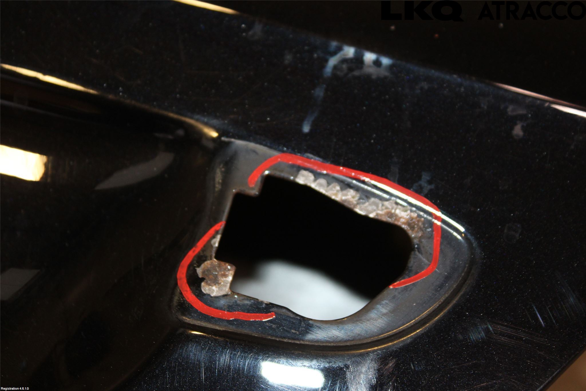 Volkswagen VW PASSAT 11-14 Dörr Bak Vänster