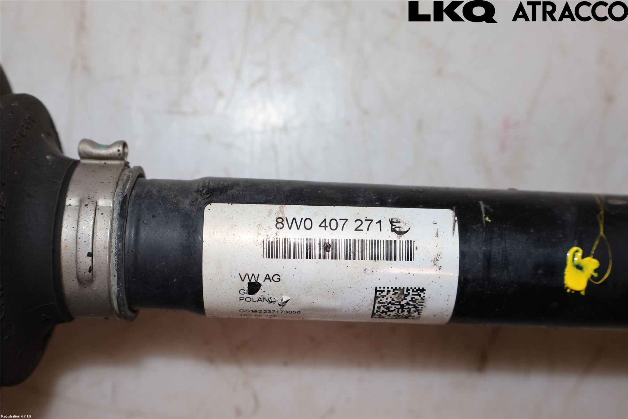 Audi A5 17- Drivaxel Fram Höger